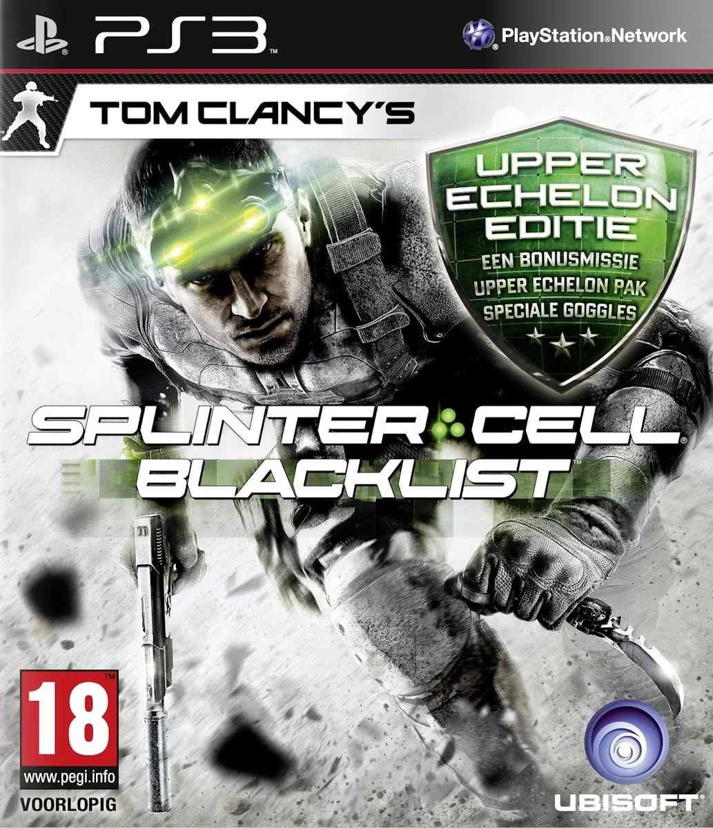 Tom Clancy�s, Splinter Cell, Blacklist (Upper Echelon Edition) PS3