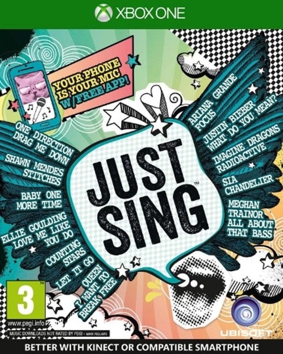 Ubisoft Just Sing, Xbox One Basis Xbox One video-game