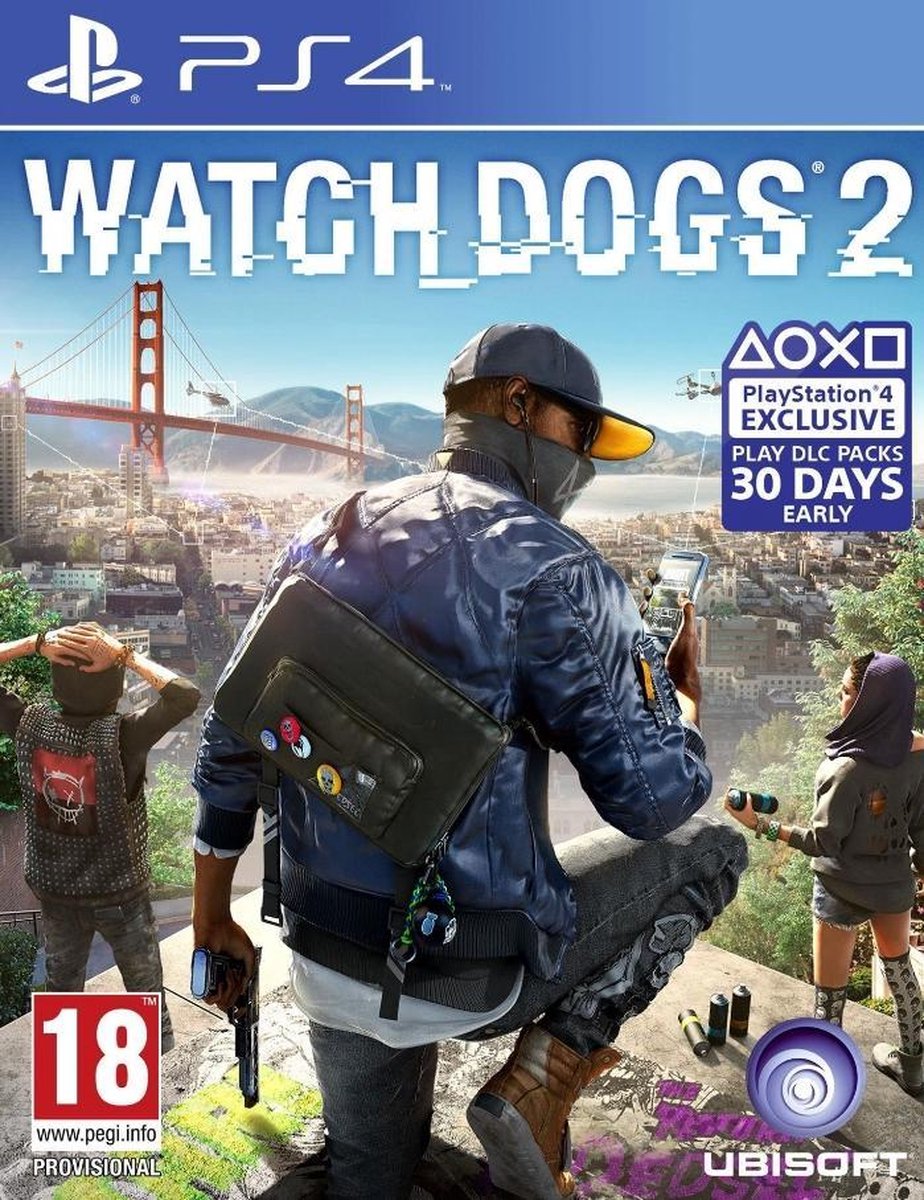 Ubisoft Watch Dogs 2, PS4 video-game PlayStation 4 Basis Frans