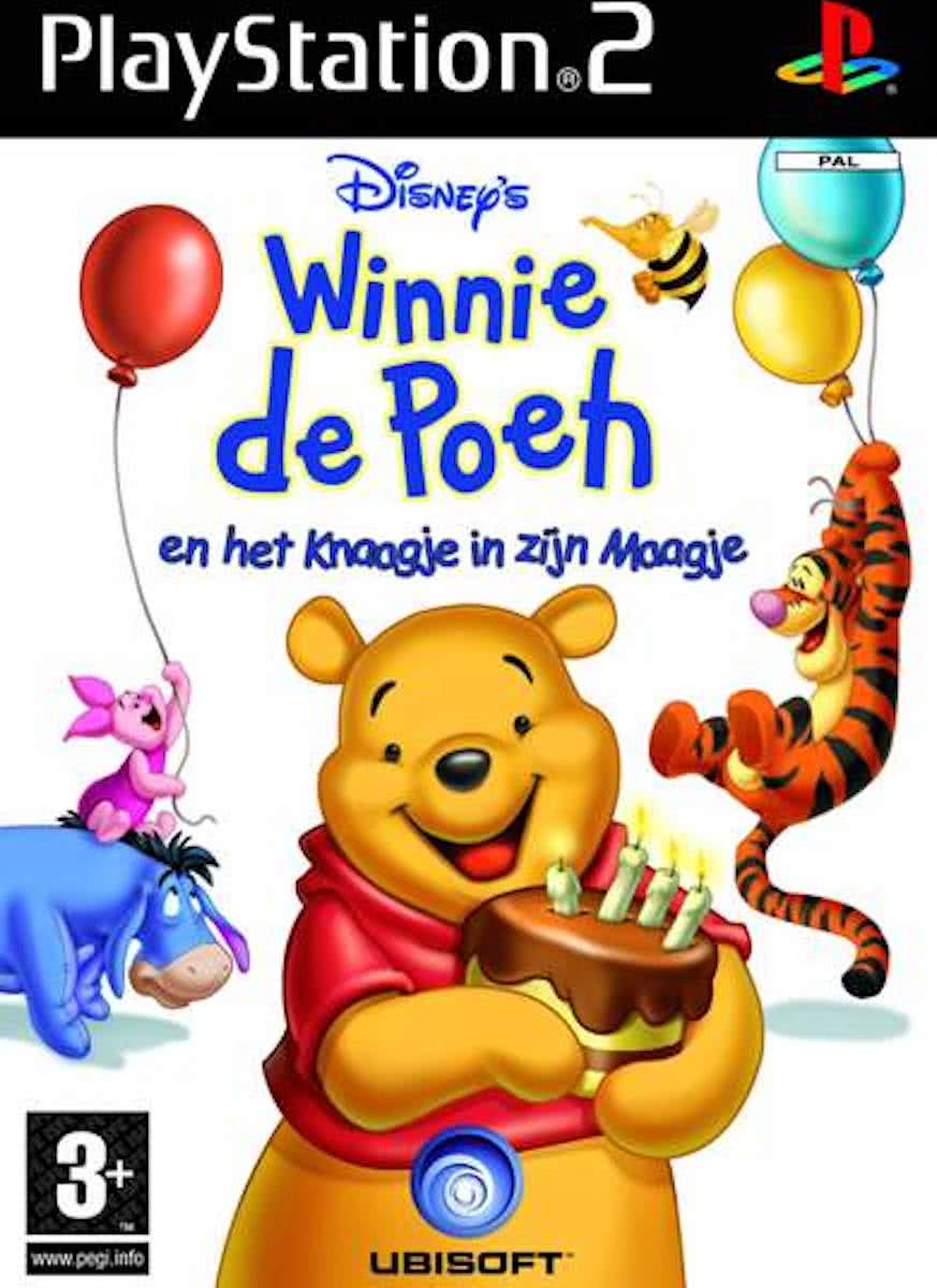 Winnie De Pooh Knaagje In Zijn Maag