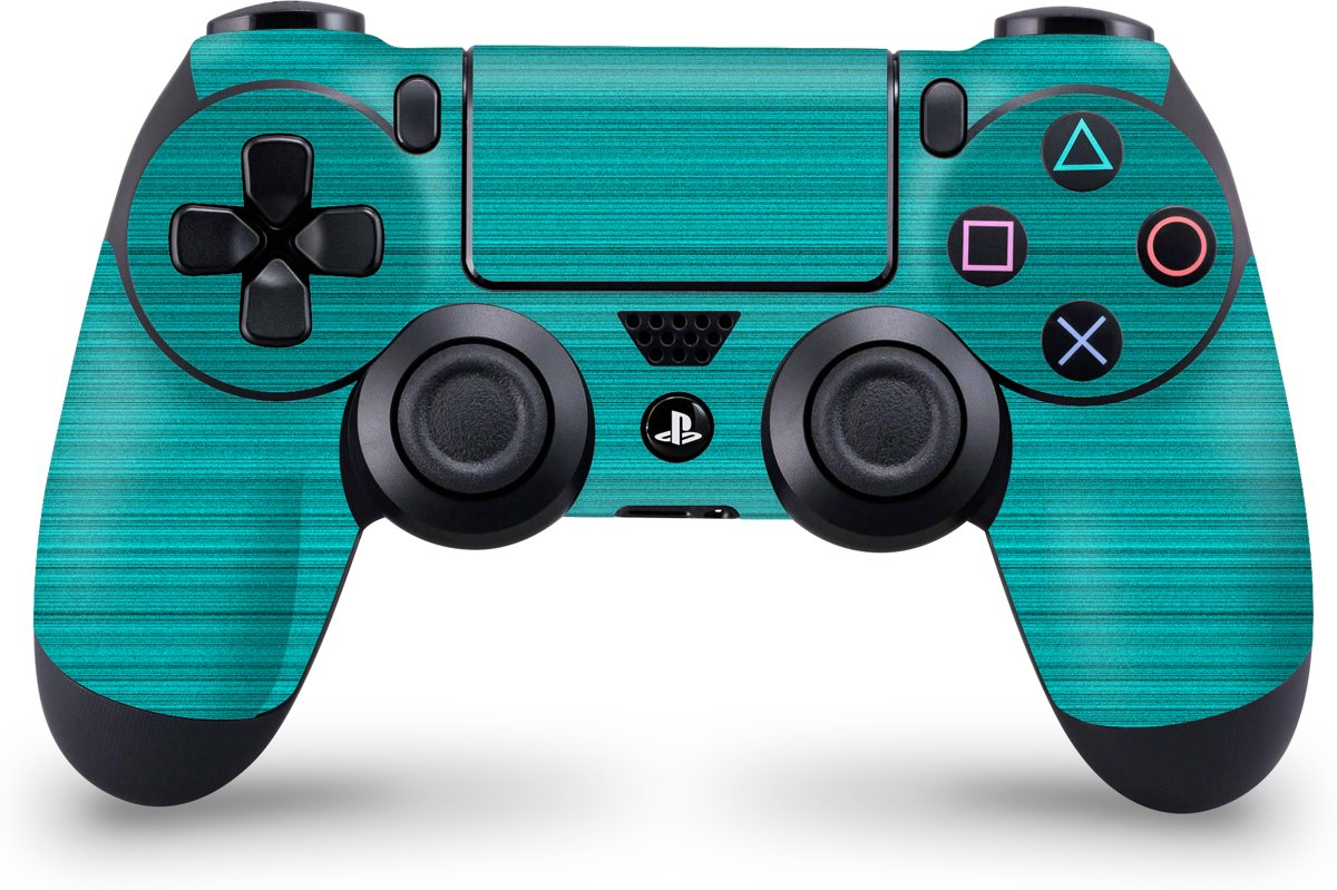 Playstation 4 Controller Skin Brushed Lichtblauw- PS4 Controller Sticker