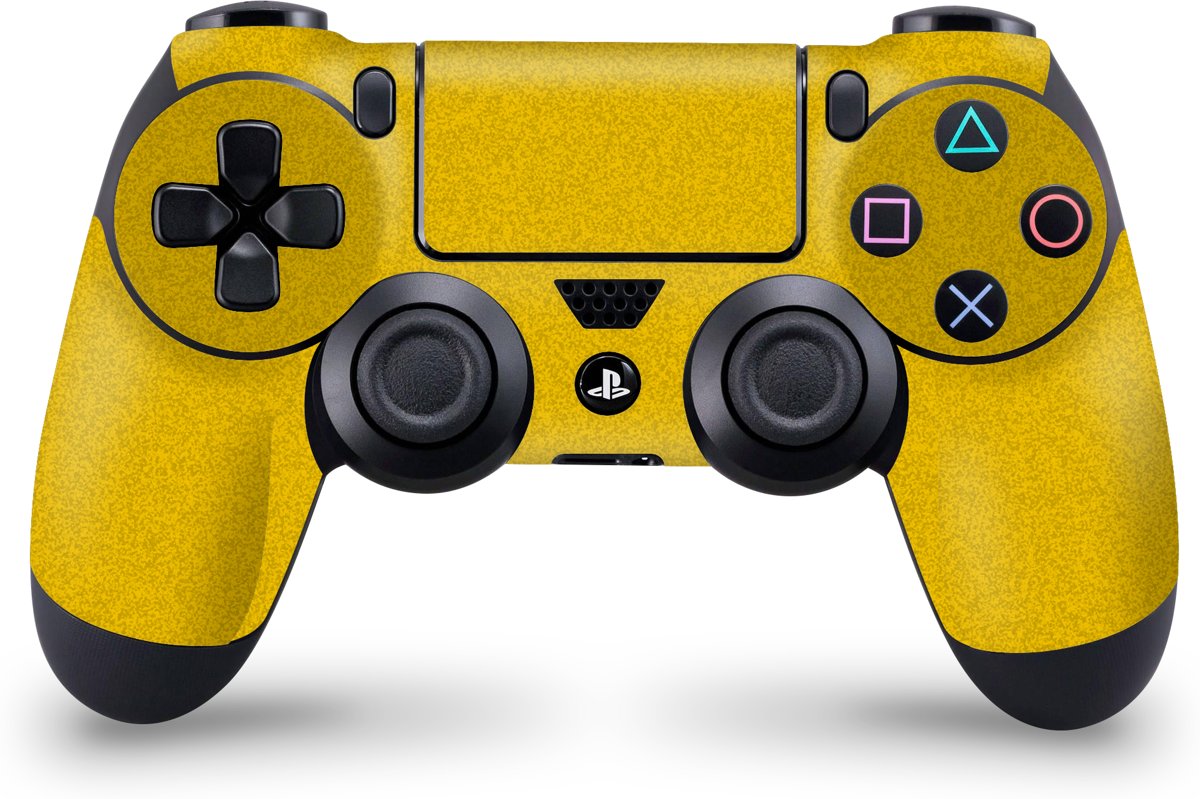 Playstation 4 Controller Skin Faded Geel- PS4 Controller Sticker