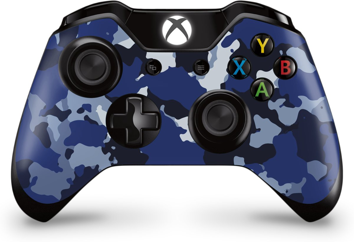 XBOX One Controller Skin Camo Blauw