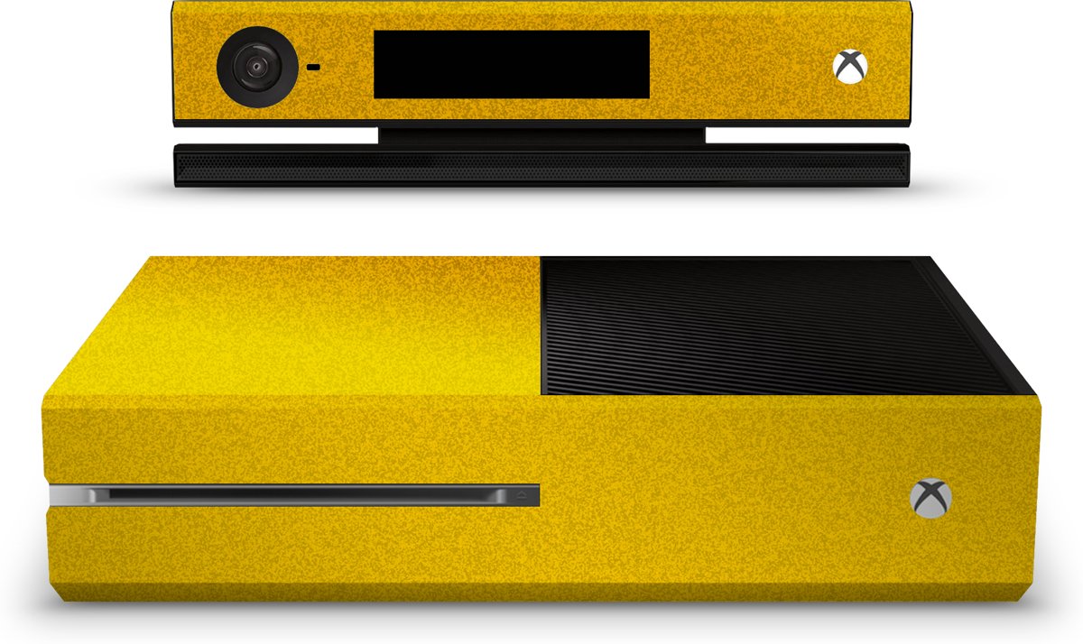 Xbox One Console Skin Faded Geel