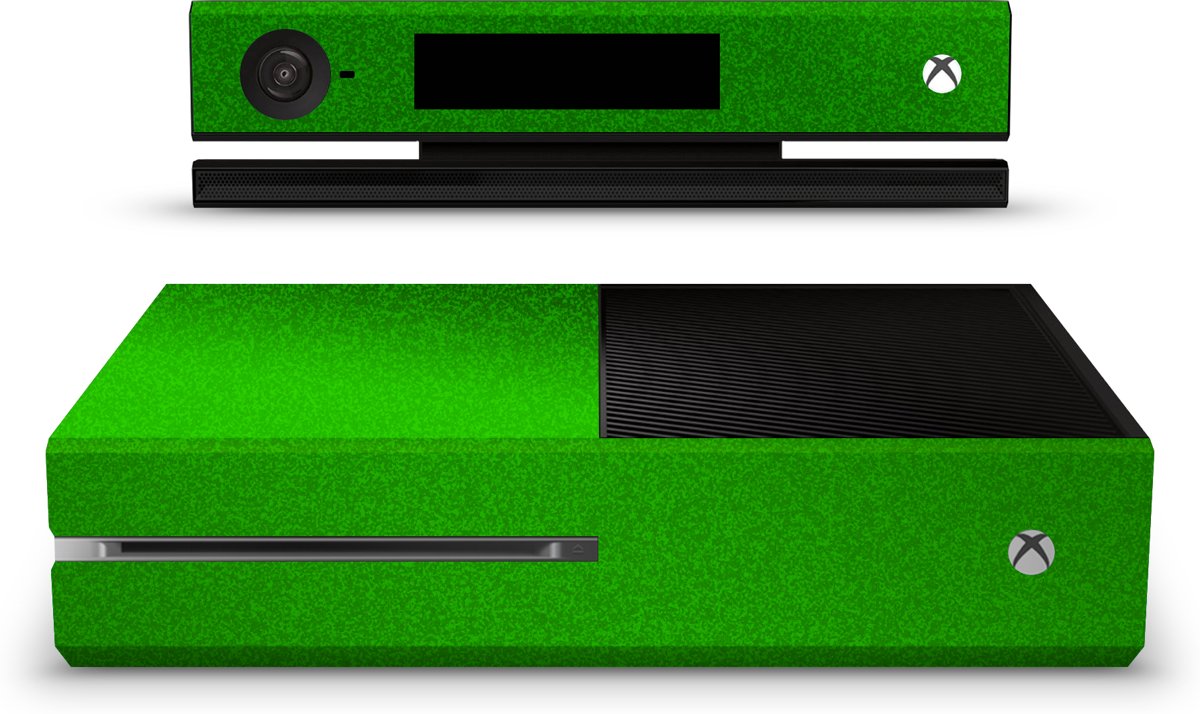 Xbox One Console Skin Faded Groen