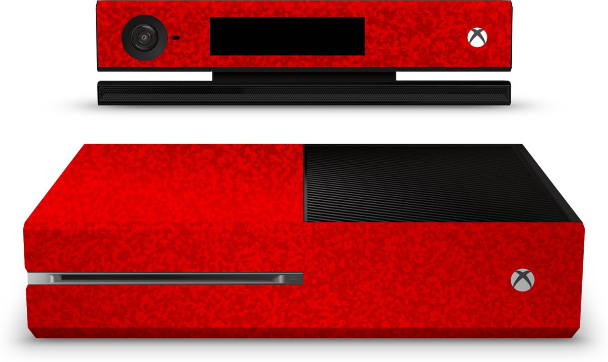 Xbox One Console Skin Faded Rood