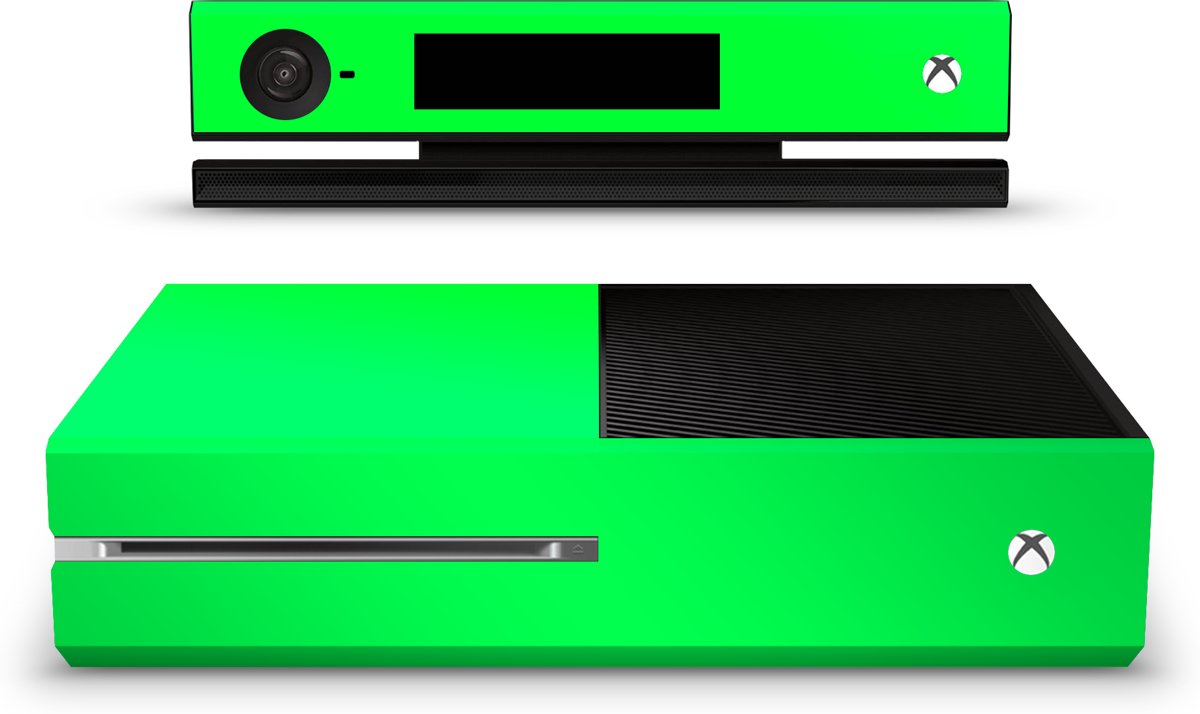 Xbox One Console Skin Groen