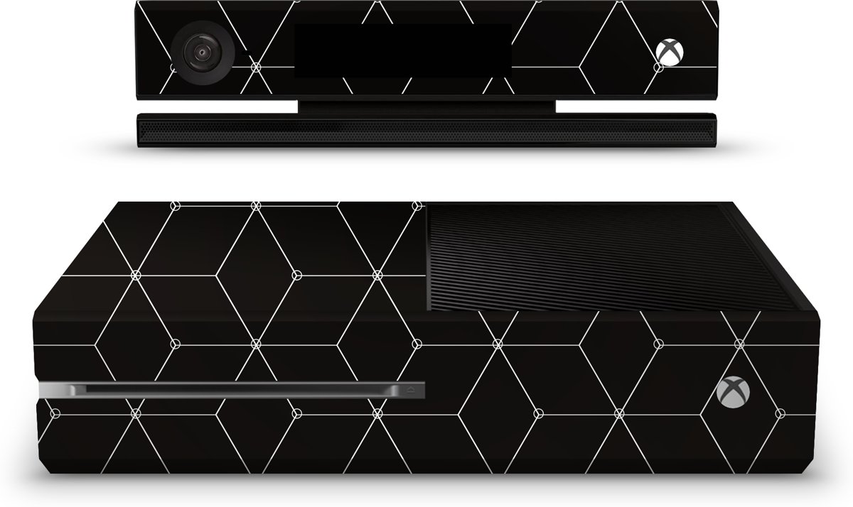 Xbox One Console Skin Hexagon Wit