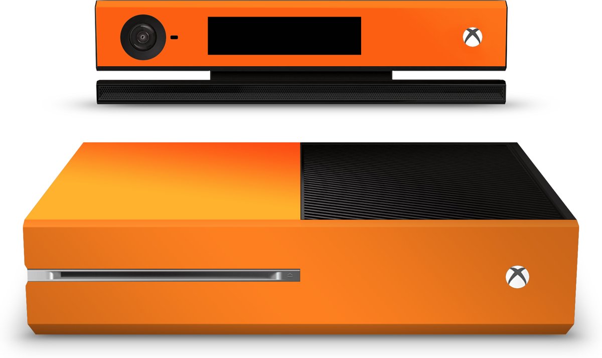 Xbox One Console Skin Oranje