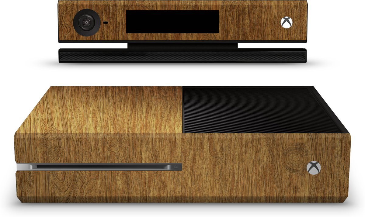 Xbox One Console Skin Wood Bruin