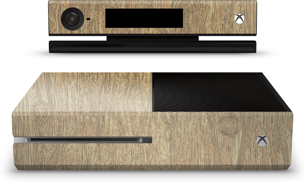 Xbox One Console Skin Wood Licht