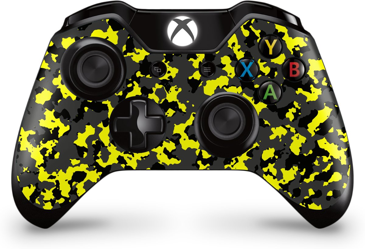 Xbox One Controller Skin Camo Geel