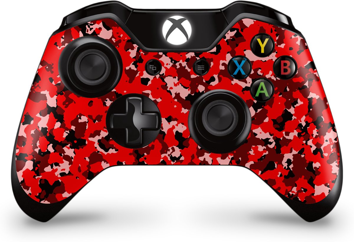 Xbox One Controller Skin Camo Rood