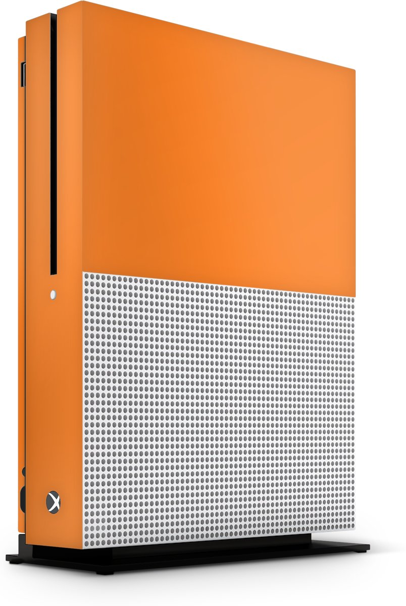 Xbox One S Console Skin Basic Oranje