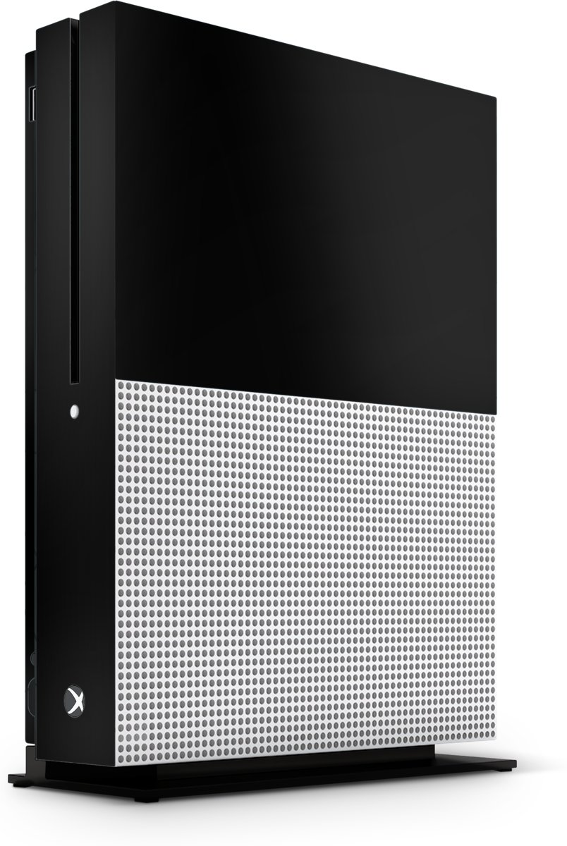 Xbox One S Console Skin Basic Zwart