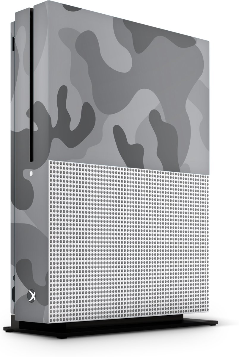 Xbox One S Console Skin Print Charcoal