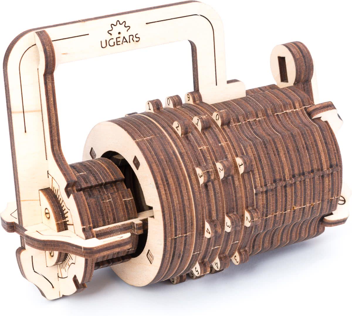 UGears - Houten modelbouw - Combinatie slot