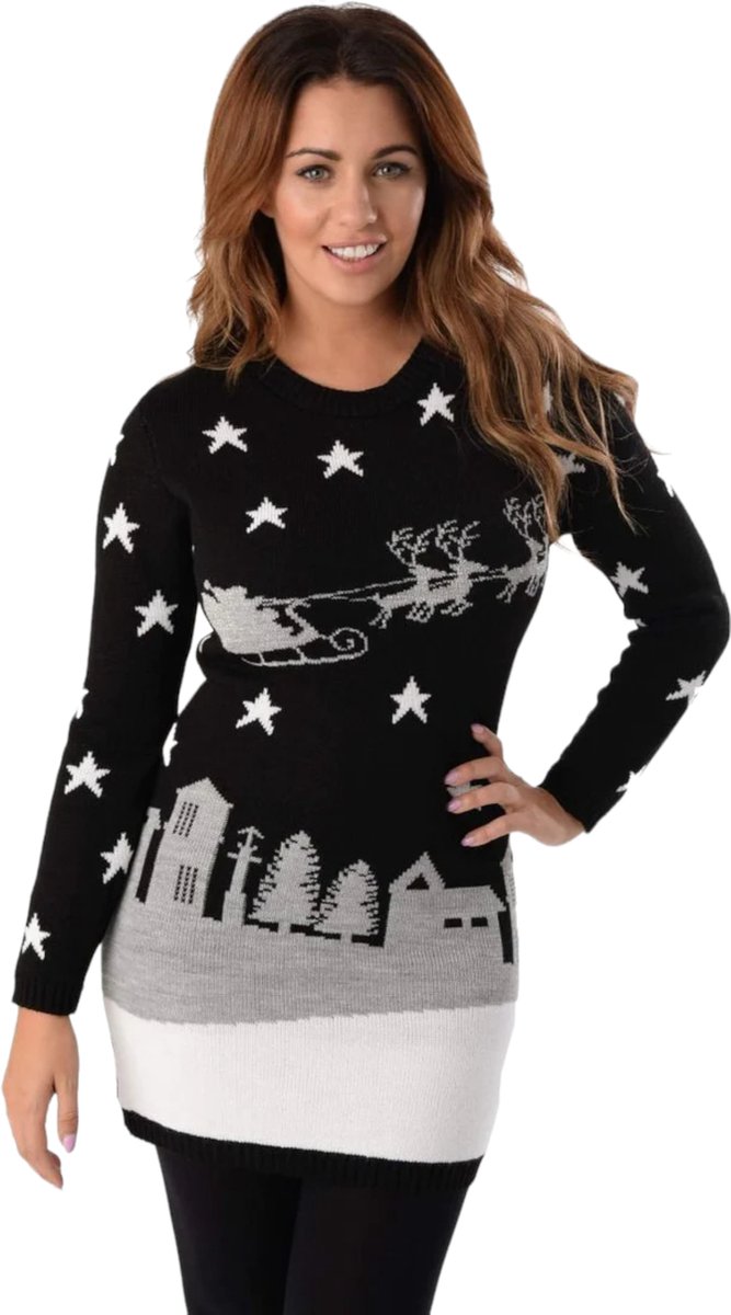 Foute Kersttrui Dames - Christmas Sweater - Kerstjurk 