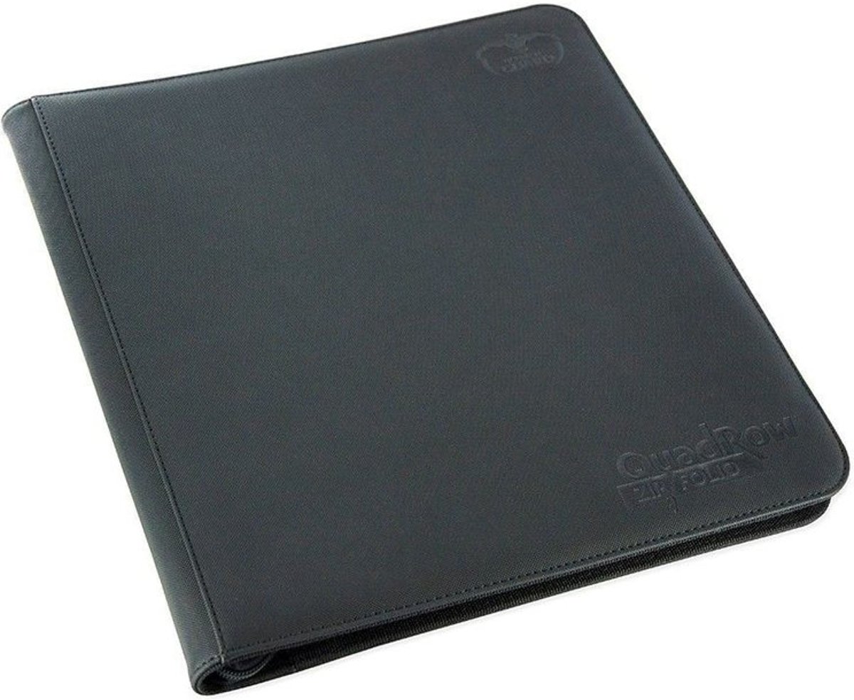 12-Pocket QuadRow ZipFolio XenoSkin Black