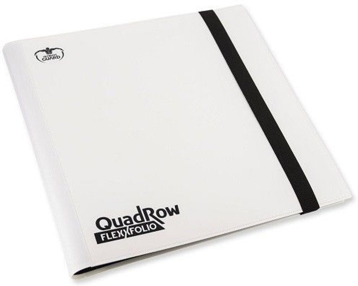 Ultimate Guard 12-Pocket QuadRow FlexXfolio White