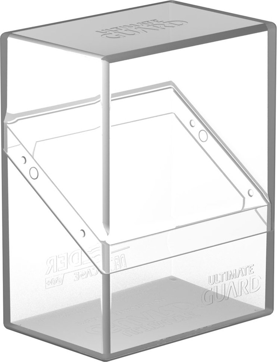 Ultimate Guard Boulder Deck Case 60+ Standard Size Clear