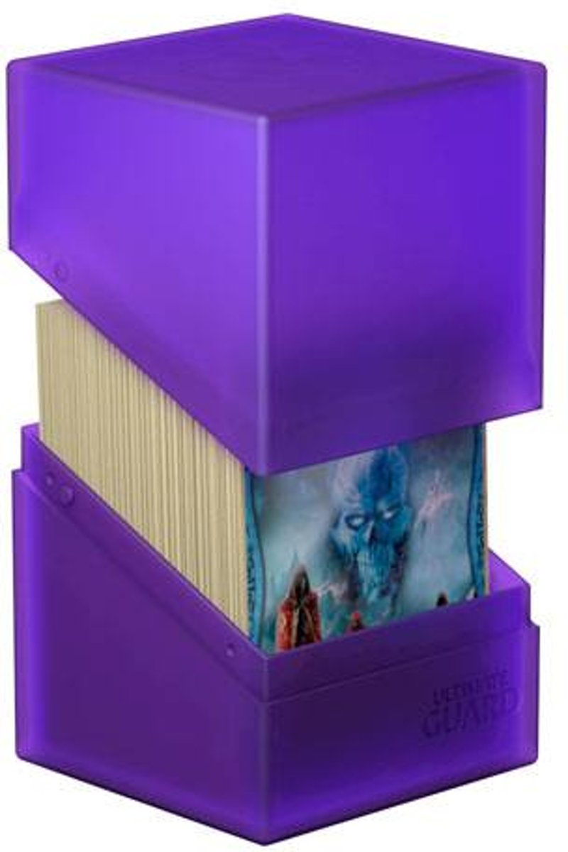 Ultimate Guard Boulder™ Deck Case 100+ Standard Size Amethyst