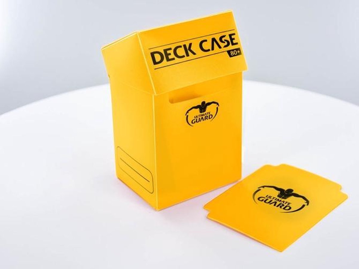   Deck Case 80+ Standard Size Yellow