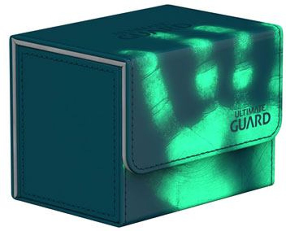 Ultimate Guard SideWinder™ 80+ Standard Size ChromiaSkin™ Petrol Blue