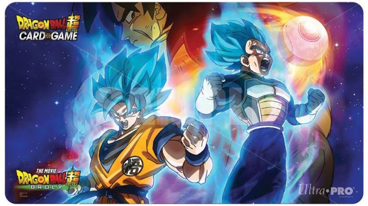 DRAGON BALL - Ultra Pro - Playmat - Vegeta Goku & Broly - 62x35cm