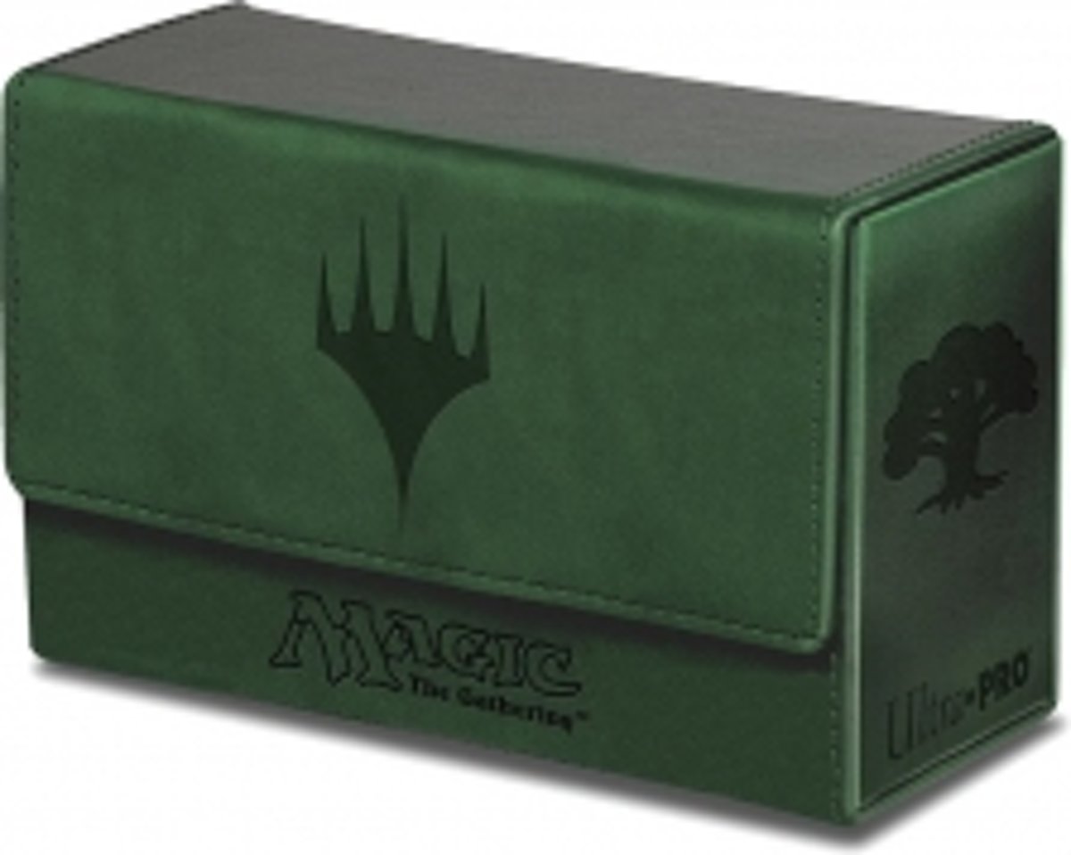 Deckbox MTG Dual Flip Box Green Ultra PRO