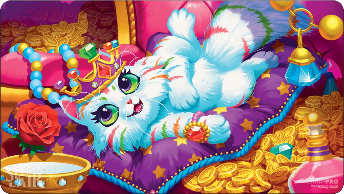 Playmat MTG Secret Lair 90s, Alms Collector