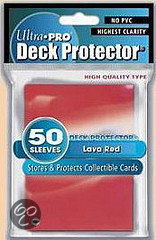 Standaard Deck protector Sleeves Red (50st)