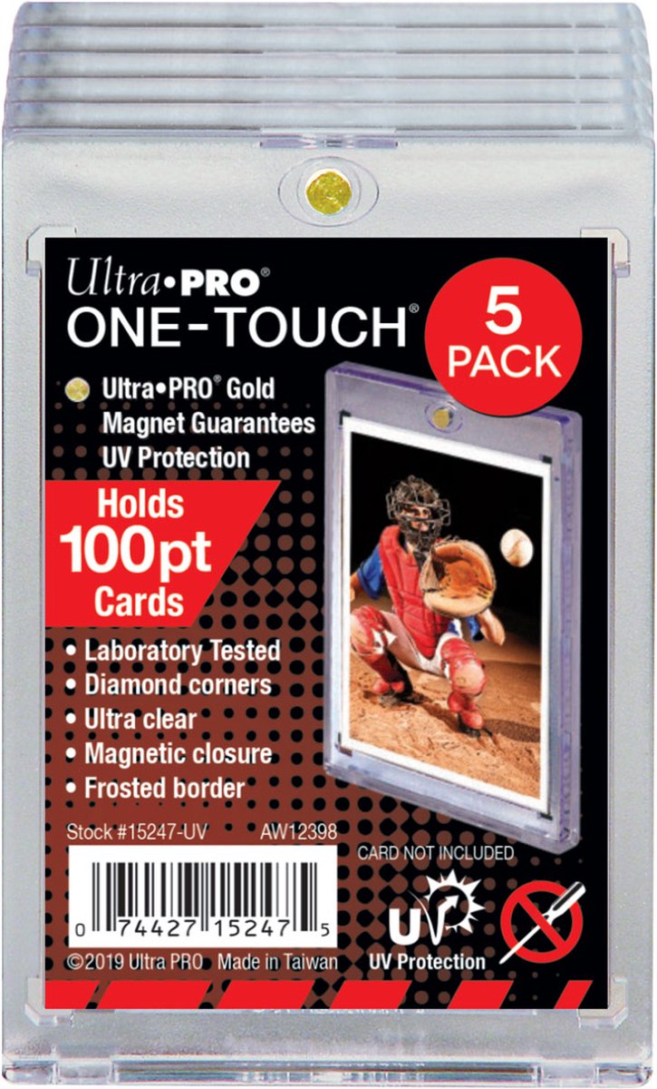 Trading Card Ultra Pro One Touch Protection - Set 5x (geschikt voor pokemon magic dragon ball enz)