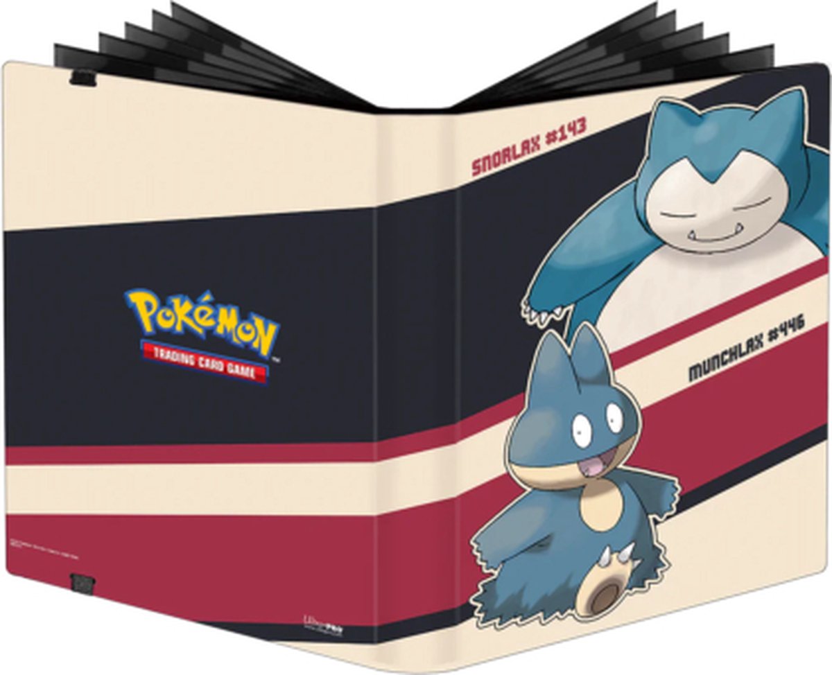 Ultra Pro Pokemon Snorlax & Munchlax 9-Pocket PRO Binder