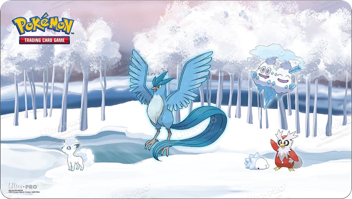 Ultra Pro Pokemon Speelmat Frosted Forest