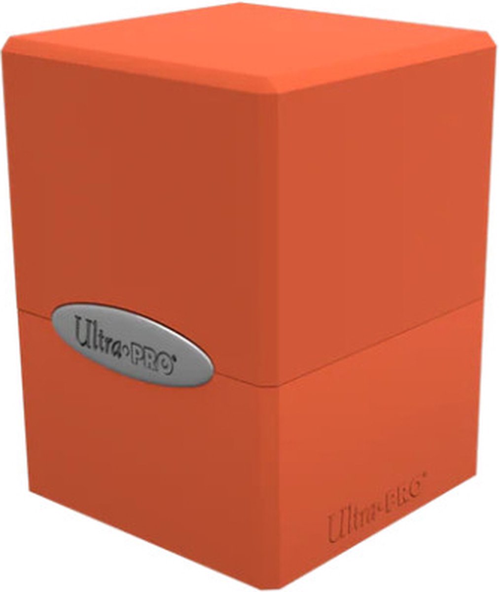 Ultra Pro Satin Cube Pumpkin Orange Deck Box