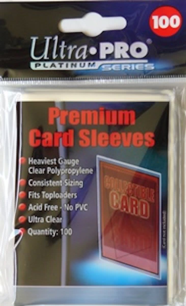 Ultra Pro Sleeves Platinum Clear