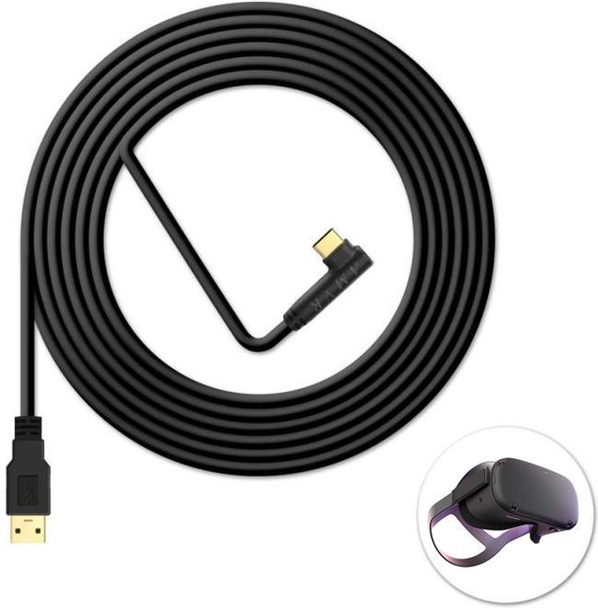 Kabel voor Oculus Link (USB-C naar USB-A) - 5 Meter