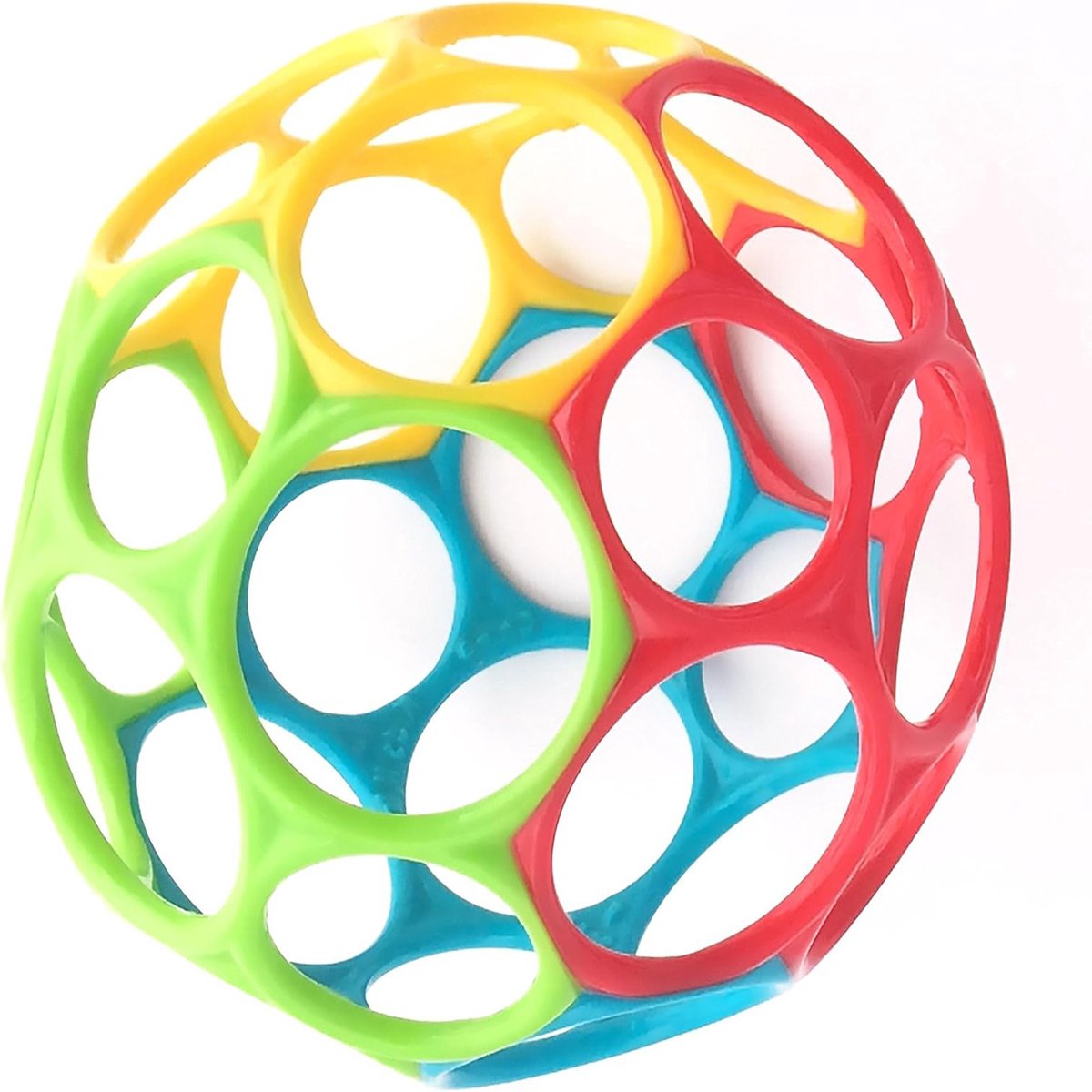 Homesy - Oball 4in Classic - Flexibel Speelgoed - Gemakkelijk Vast te Pakken - Meerkleurig