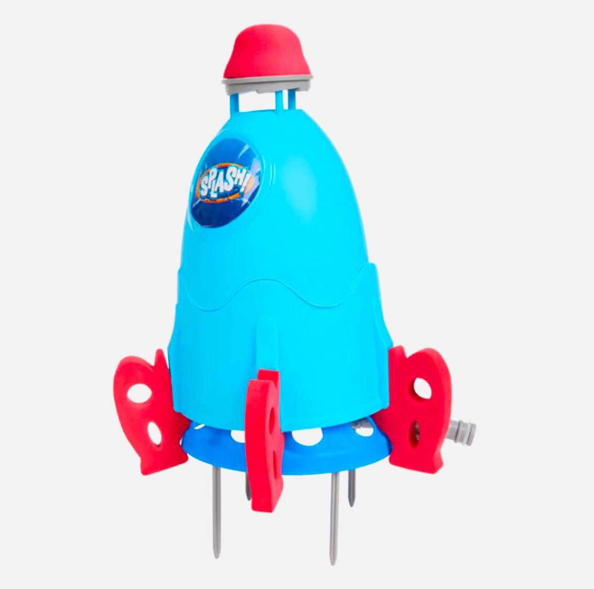 Raket watersproeier - Splash - Voor Warme Dagen - Aansluiten Aan Tuinslang - Blauw