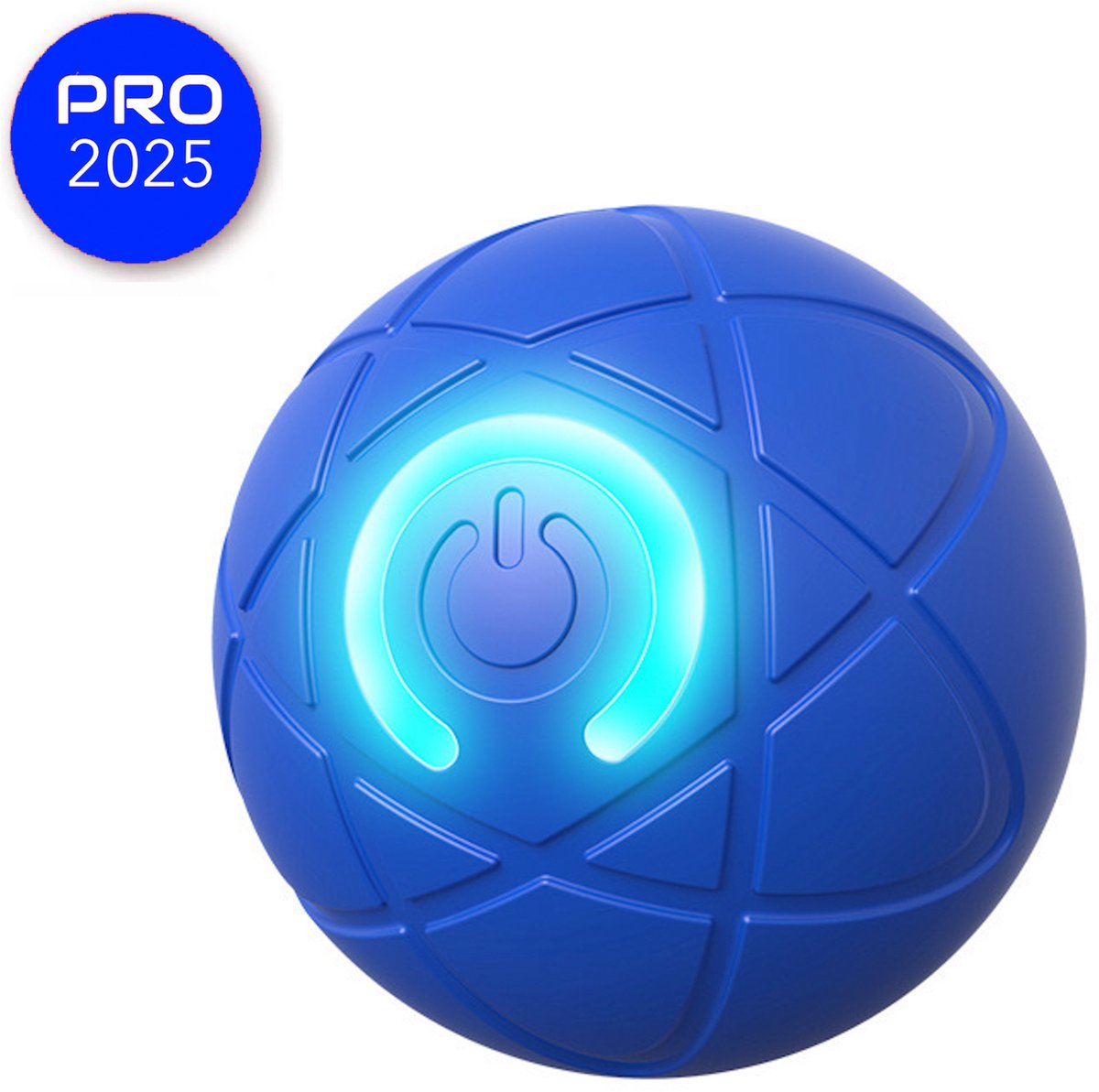 Waggle Bal Hond - Waggle Ball Hond - Bouncing Ball Hond Interactief - Interactief Speelgoed - Zelfrollende Bal voor Honden - Duurzame Automatische Hondenbal Blauw - Kattenspeelgoed - Intelligentie - Elektrisch - Waggleball