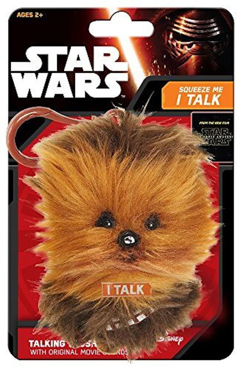 Star Wars The Force Awakens Chewbacca ClipOn Talking Plush