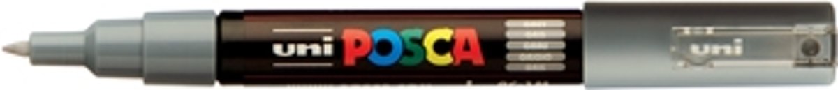 uni-ball Paint Marker op waterbasis Posca PC-1MC Grijs