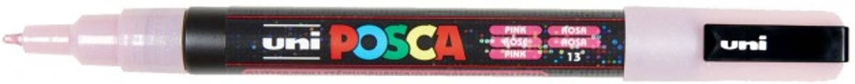 uni-ball Paint Marker op waterbasis Posca PC-3ML Glitter roze