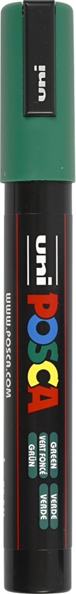 uni-ball Paint Marker op waterbasis Posca PC-5M Donker Groen