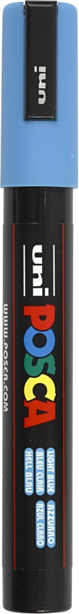 uni-ball Paint Marker op waterbasis Posca PC-5M Licht Blauw