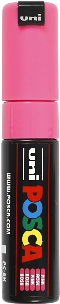 uni-ball Paint Marker op waterbasis Posca PC-8K roze