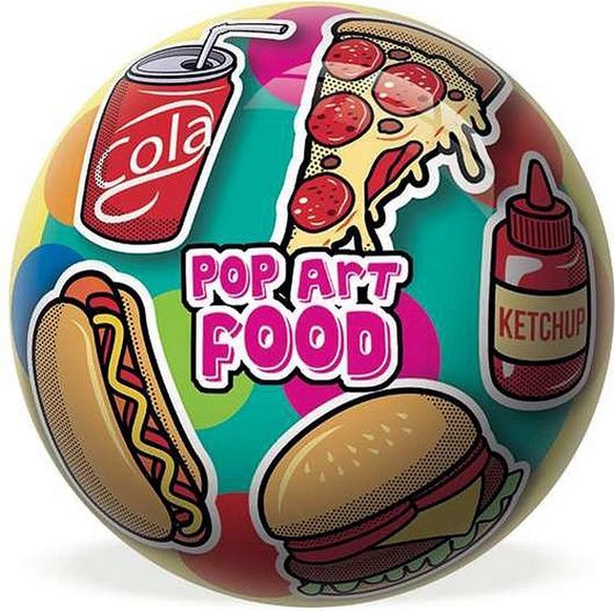 Bal Pop Art Food Unice Toys (Ø 23 cm)