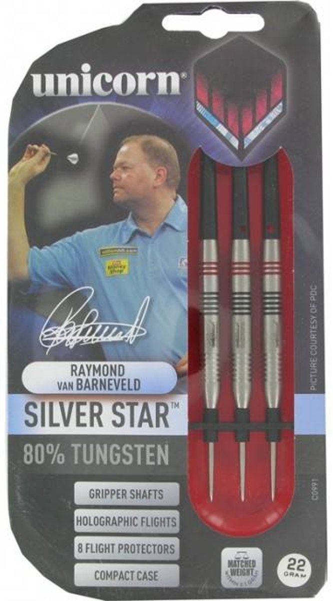 Raymond van Barneveld SILVER STAR 80% - Dartpijl 22 gram