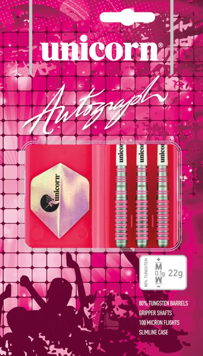 Unicorn Autograph Pink 80% 24 gram Darts